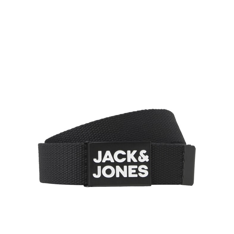 Jack & Jones Jack & Jones Heren Geweven Canvas Riem JACBIRK Zwart