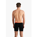 Happy Shorts Happy Shorts Men's Long Legs Boxer Briefs 2-Pack Black