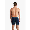 Happy Shorts Happy Shorts Men's Long Legs Boxer Briefs Palm Print 2-Pack Blue