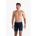 Happy Shorts Happy Shorts Men's Long Legs Boxer Briefs 4-Pack Palms Blue