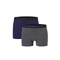 Cat CAT Men's Boxer Shorts 6-Pack Multipack Plain Black/Gray/Blue