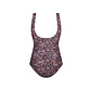 Ten Cate Ten Cate Dames Corrigerend Badpak Soft Cup Paars Dierenprint