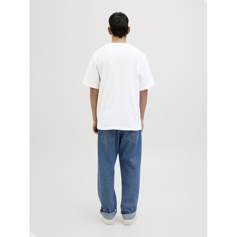 Jack & Jones Jack & Jones Heren T-Shirt JJHUGO Ronde Hals Effen 5-Pack Multicolor