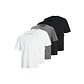 Jack & Jones Jack & Jones Men's T-Shirt JJHUGO Round Neck Plain 5-Pack