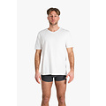 Phil & Co Phil & Co Heren Ondershirt Katoen T-shirt V-Hals 2-Pack Wit