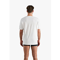 Phil & Co Phil & Co Heren Ondershirt Katoen T-shirt V-Hals 2-Pack Wit