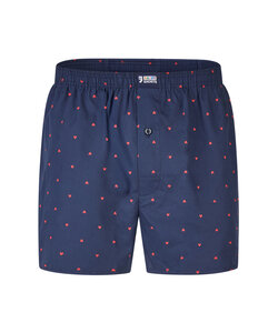 Happy Shorts Wide Boxer Shorts Men With Little Red Hearts
