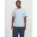 Jack & Jones Jack & Jones Heren T-Shirt JJBEAU Ronde Hals Blauw