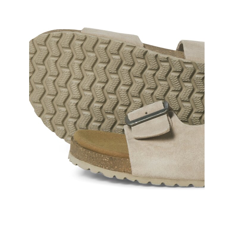 Jack & Jones Jack & Jones Heren Sandaal Slipper JFWLOUIS Suede Taupe
