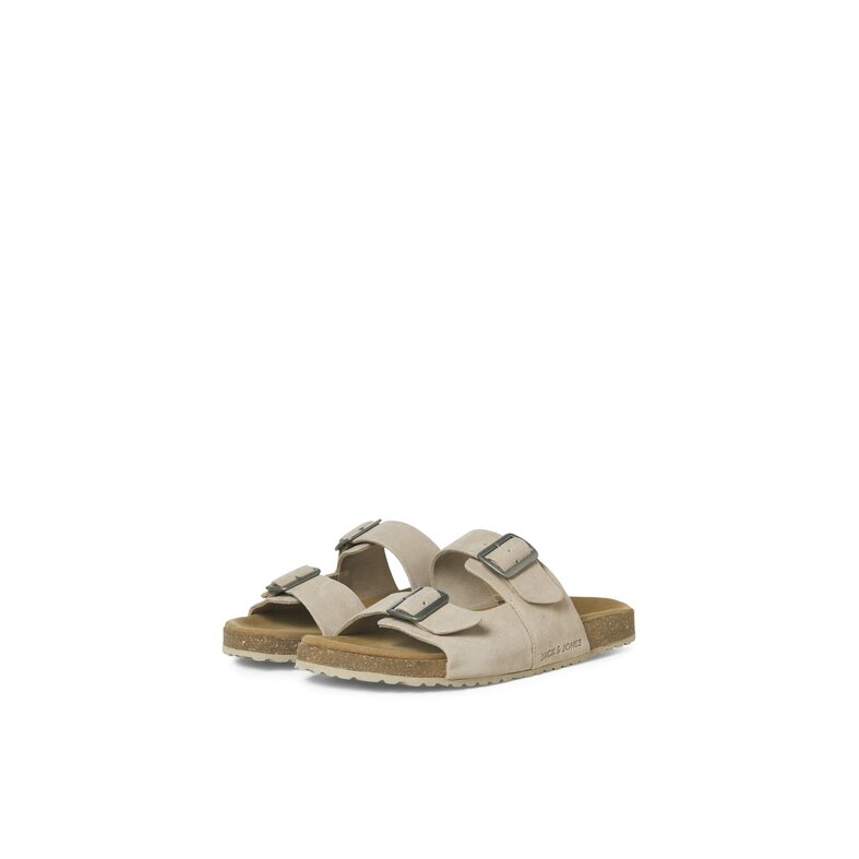 Jack & Jones Jack & Jones Heren Sandaal Slipper JFWLOUIS Suede Taupe
