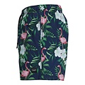 Jack & Jones Jack & Jones Men's Swim Short JPSTMAUI Flamingo Print Blue