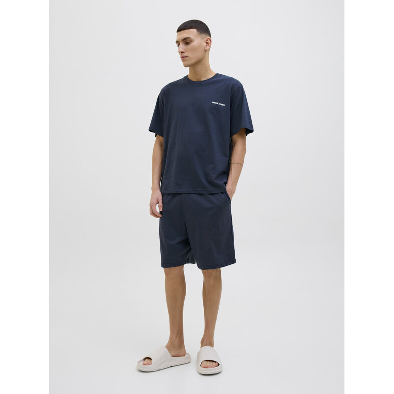 Jack & Jones Jack & Jones Men's Short Shortama Pyjama Set JACEVEREST Dark Blue