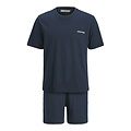 Jack & Jones Jack & Jones Men's Short Shortama Pyjama Set JACEVEREST Dark Blue