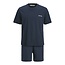 Jack & Jones Jack & Jones Men's Short Shortama Pyjama Set JACEVEREST Dark Blue