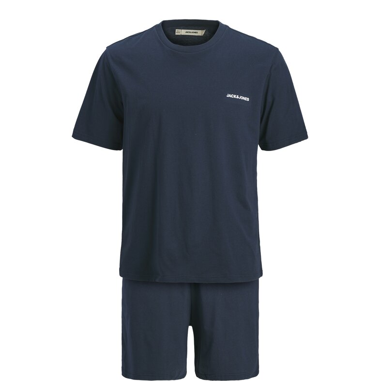 Jack & Jones Jack & Jones Men's Short Shortama Pyjama Set JACEVEREST Dark Blue