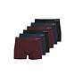 Jack & Jones Jack & Jones Heren Boxershorts Trunks Effen JACBASIC Bamboe 6-Pack Rood/Blauw/Zwart