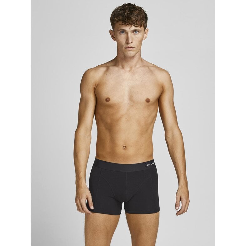 Jack & Jones Jack & Jones Men's Boxer Shorts Trunks Plain JACBASIC Bamboo 6-Pack Green/Blue/Black