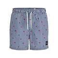 Jack & Jones Junior Jack & Jones Junior Boys Swim Short JPSTMAUI Lobster Blue/White Striped