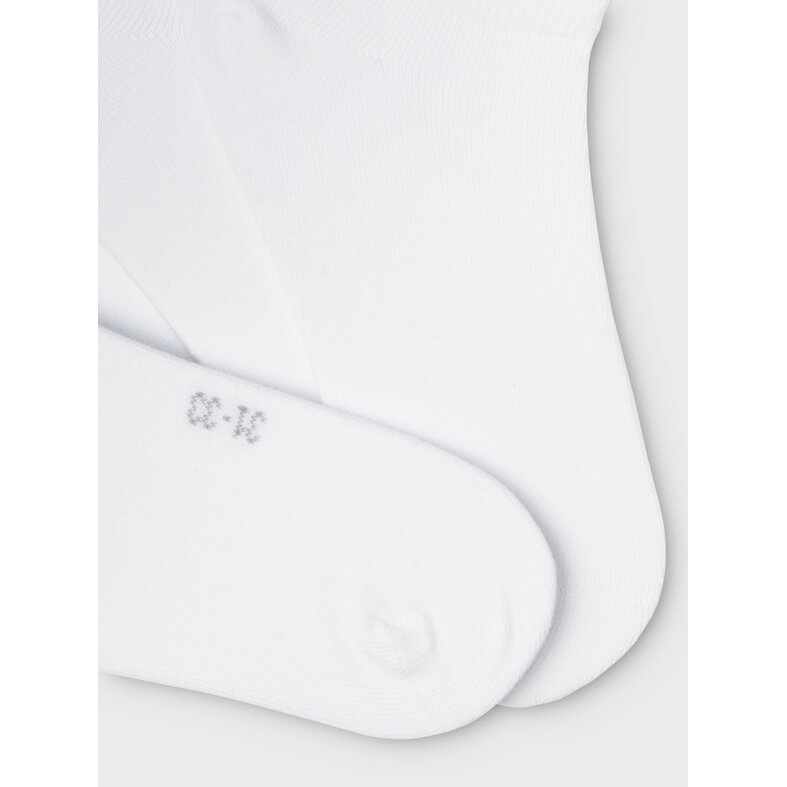 Name It Name It Unisex Enkelsokken NKNANCLE 7-paar Korte Sokken Wit