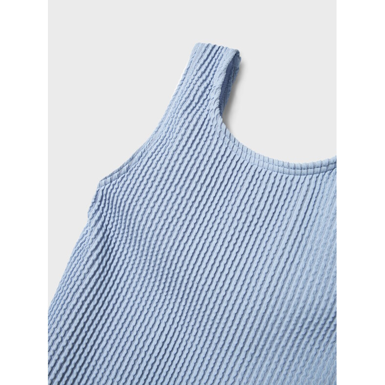 Name It Name It Meisjes Badpak NKFZIBA Gestreept Lichtblauw