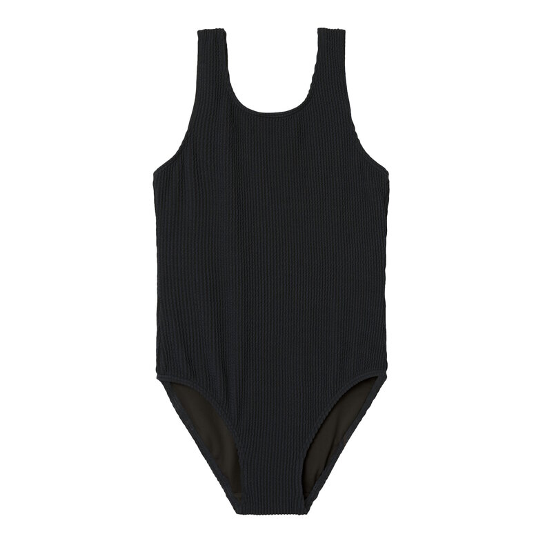 Name It Name It Girls Swimsuit NKFZIBA Striped Black