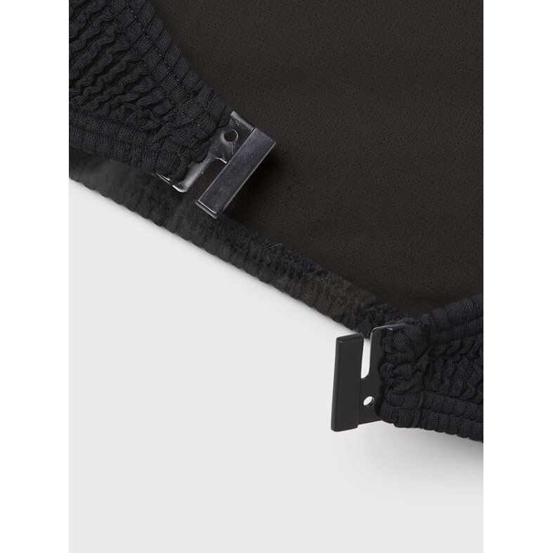 Name It Name It Girls Bikini Set NKFZIBA Striped With Snap Closure Black