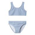 Name It Name It Girls Bikini Set NKFZIBA Striped With Click Closure Light Blue