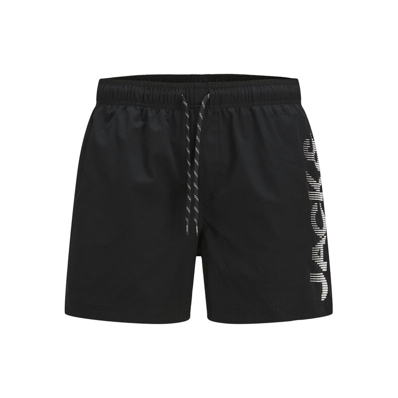 Jack & Jones Jack & Jones Heren Plus Size Zwemshort JPSTMAUI Splicelogo Zwart