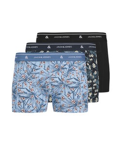 Jack & Jones Heren Plus Size Boxershorts Trunks JACZACH 3-Pack