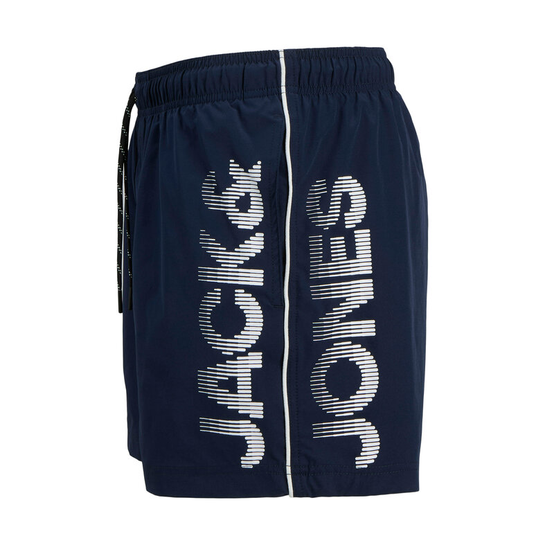 Jack & Jones Jack & Jones Men's Plus Size Swim Short JPSTMAUI Splicelogo Dark Blue