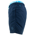 Jack & Jones Jack & Jones Men's Swim Shorts JPSTFIJI Double Waistband Plain Dark Blue/Neon Blue