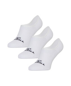 O'Neill Footies Socks Men's/Women's No Show 710003 White 3-Pack