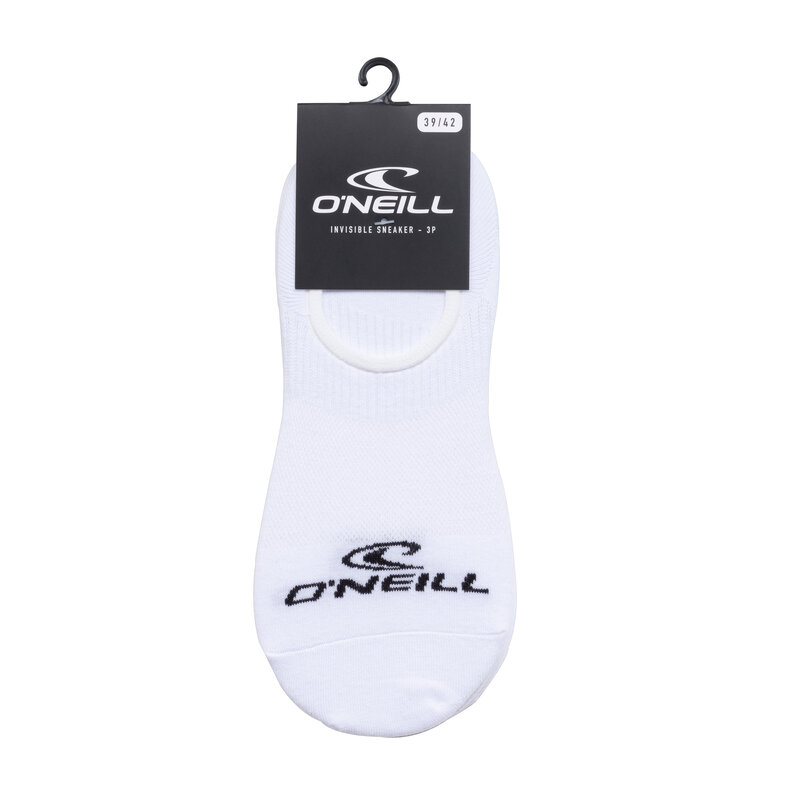 O'Neill O'Neill Footies Socks Men's/Women's No Show 710003 White 3-Pack