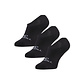 O'Neill O'Neill Footies Socks Men's/Women's No Show 710003 Black 3-Pack