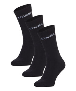 O'Neill Sportsokken Unisex 3-Pack Zwart