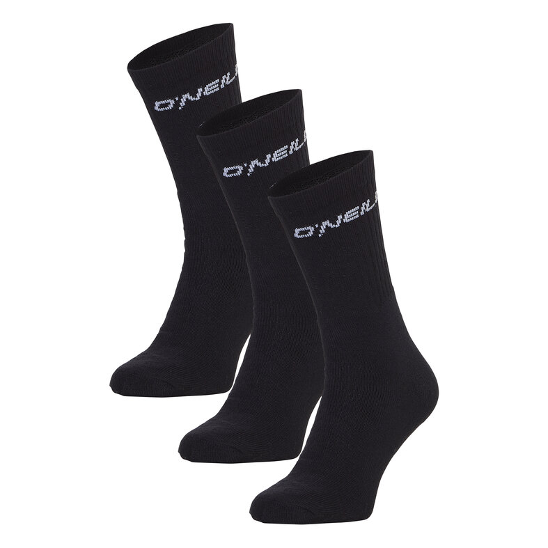 O'Neill O'Neill Sports Socks Unisex 3-Pack Black