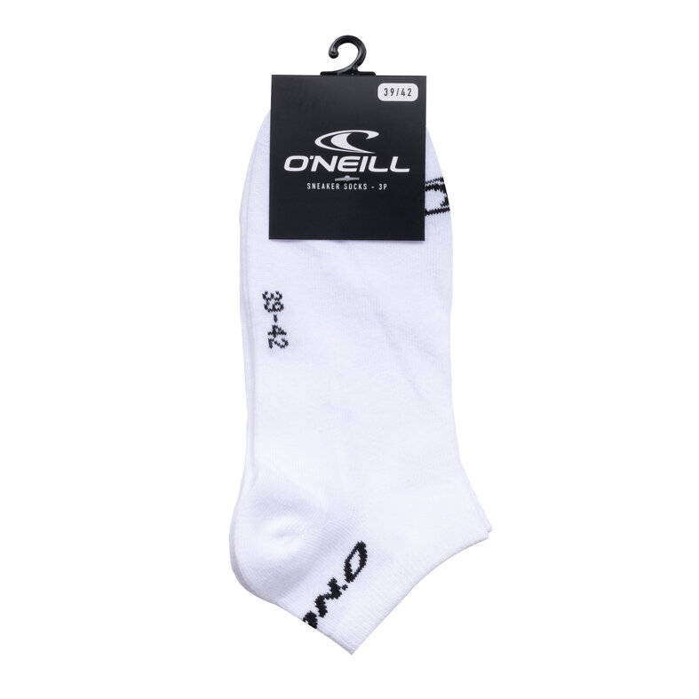 O'Neill O'Neill Sneaker Socks Men's/Women's 730003 White 3-Pack