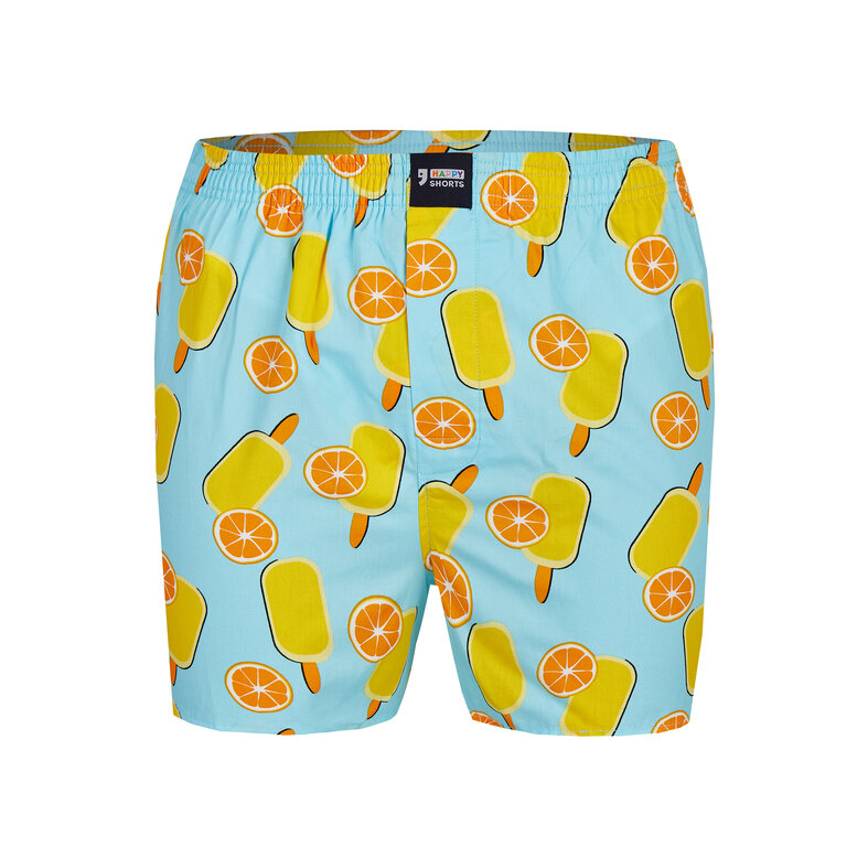 Happy Shorts Happy Shorts Wide Boxer Shorts Men With Print 3-Pack