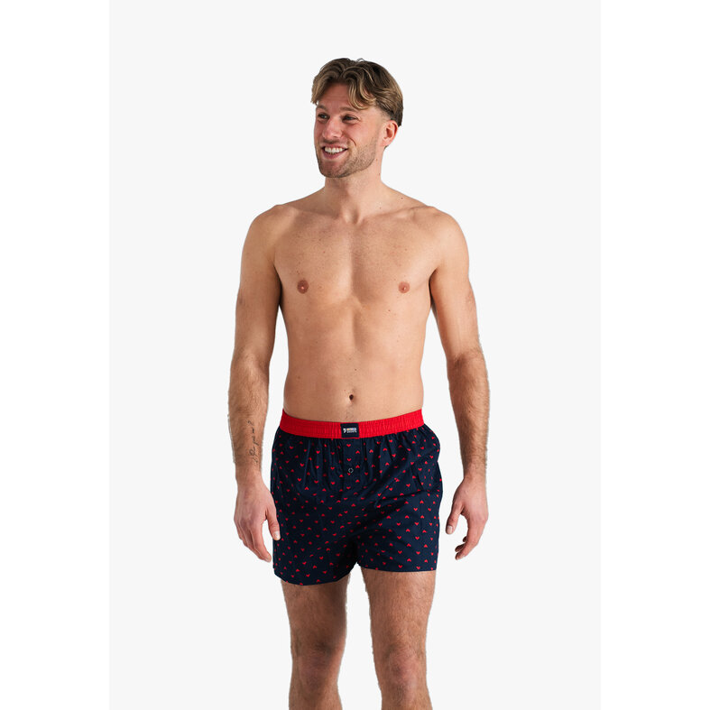 Happy Shorts Happy Shorts Wijde Boxershorts Heren Met Print 3-Pack
