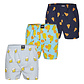 Happy Shorts Happy Shorts Wijde Boxershorts Heren Met Print 3-Pack