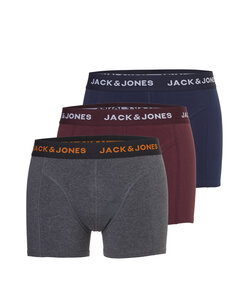 Jack & Jones Heren Boxershorts Trunks JACBLACK FRIDAY Multicolor 3-Pack