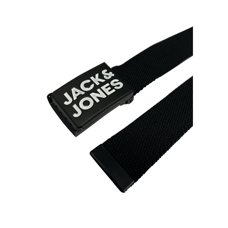 Jack & Jones Jack & Jones Heren Geweven Canvas Riem JACBIRK Zwart