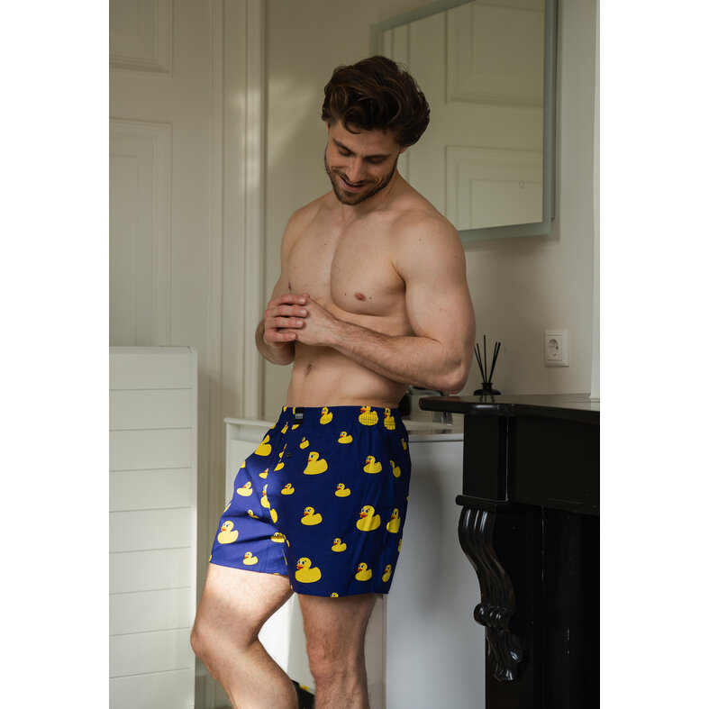 Happy Shorts Happy Shorts Wijde Boxershorts Heren Met Print 3-Pack