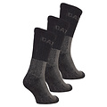 Cat Caterpillar Heavy Duty Men's Work Socks 3 pair Black/Grey