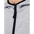 Jack & Jones Jack & Jones Heren Hoodie Met Rits JCOFUSION Grijs