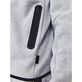 Jack & Jones Jack & Jones Men's Hoodie With Zipper JCOFUSION Gray