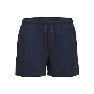 Jack & Jones Men's Swim Short JPSTMAUI JJSWIM Solid Dark Blue
