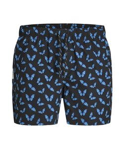 Jack & Jones Heren Plus Size Zwemshort JPSTMAUI NOVELTY Vlindersprint