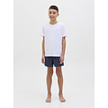 Jack & Jones Junior Jack & Jones Junior Zwemshort JPSTMAUI Double Logo Effen Donkerblauw