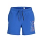Jack & Jones Junior Jack & Jones Junior Zwemshort JPSTMAUI Double Logo Effen Blauw